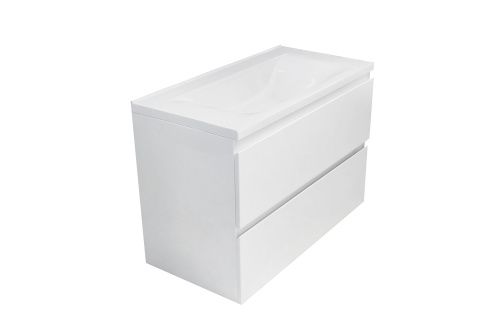 Тумба с раковиной Эстет Bali ФР-00002086 65х45х61 подвесная цвет белый