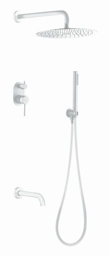 Душевая система Boheme Uno 464-2-MW встраиваемая цвет белый