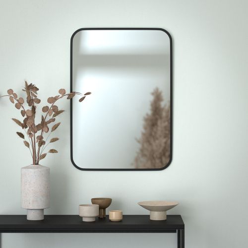 Зеркало в ванную Evoform Colora BY 0434 50х70 цвет черный