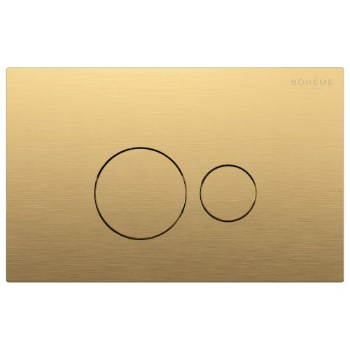 Клавиша смыва механическая Boheme 668-MG цвет золото матовое