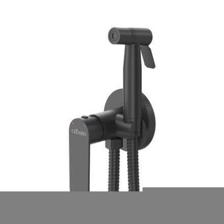 Гигиенический душ Cezares STYLUS STYLUS-DIF-NOP черный матовый