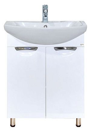 Тумба под раковину Misty Лаванда Э-Лав01060-011Пр 56х32х70 напольная