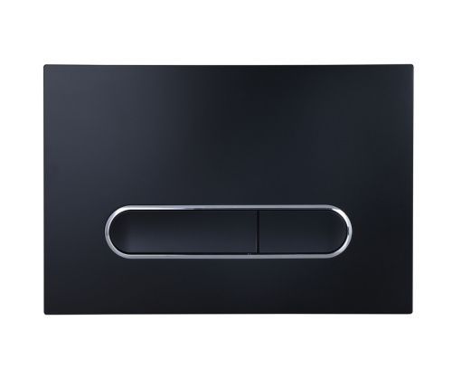 Клавиша смыва механическая Esbano ESINOVL17MB цвет черный матовый