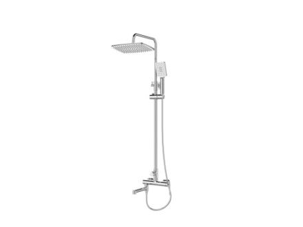 Душевая стойка BelBagno ACQUA ACQUA-VSCM-CRM настенная цвет хром