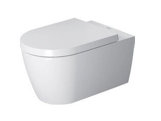 Чаша унитаза подвесная Duravit ME by Starck 2528090000 цвет белый без сиденья каскадный смыв