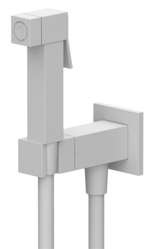 Гигиенический душ со смесителем Remer Q64BO белый матовый