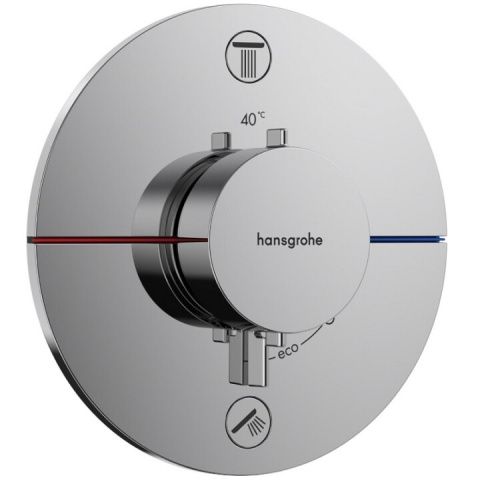 Смеситель Hansgrohe ShowerSelect Comfort S 15554000 встраиваемый в стену хром
