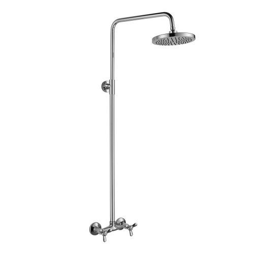 Душевая стойка Rossinka Q Q02-44 настенная цвет хром