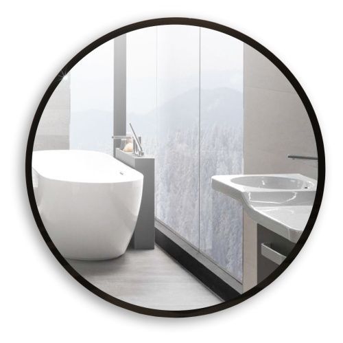 Зеркало в ванную Azario Ренуар ФР-00002443 77х77 цвет черный