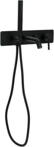 Смеситель для ванны с душем Allen Brau Priority 5.31006-31 встраиваемый в стену черный
