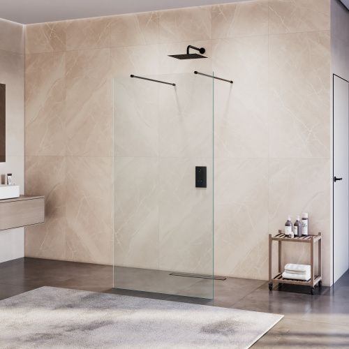 Душевая перегородка RGW Walk In 35101610-11 100х195 стекло прозрачное профиль хром глянцевый