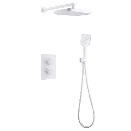 Душевая система ABBER AF8051W встраиваемая в стену с термостатом