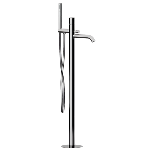 Смеситель для ванны Daniel Trilogy TG678CR напольный хром