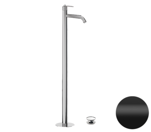 Смеситель для раковины Daniel Brooklyn BY68815 напольный черный