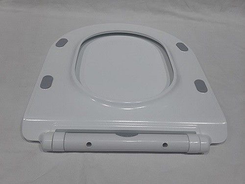 Унитаз приставной CeramaLux 217D белый глянцевый с сиденьем микролифт каскадный смыв - фото 5