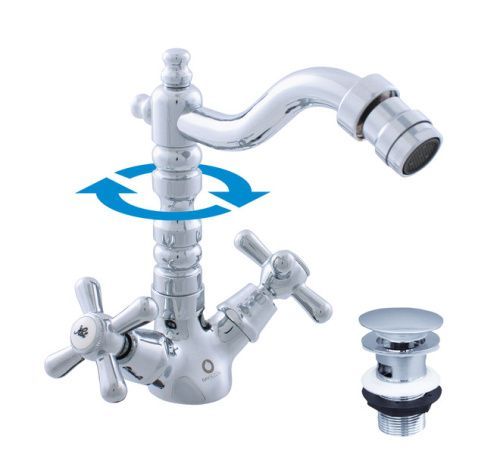 Смеситель RavSlezak MORAVA RETRO MK121.5/9 на биде хром