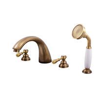 Смеситель RavSlezak MK469.5SSM на борт ванны бронза