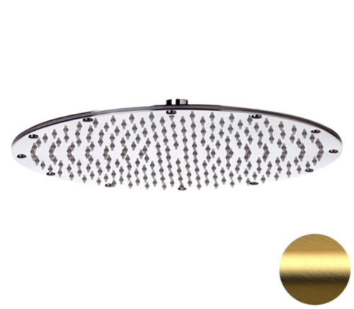 Верхний душ Remer 359MMXLBG золото брашированное