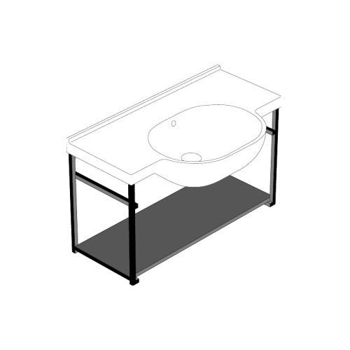 Консоль под раковину Globo MODE ME002SAR