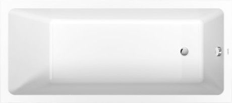 Ванна акриловая Duravit No.1 700491000000000 180х80 встраиваемая прямоугольная без ножек