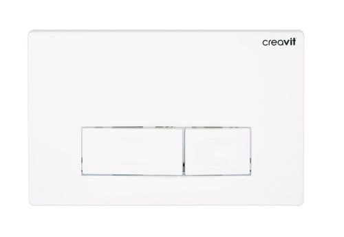 Клавиша смыва механическая Creavit GP3001.00 цвет белый