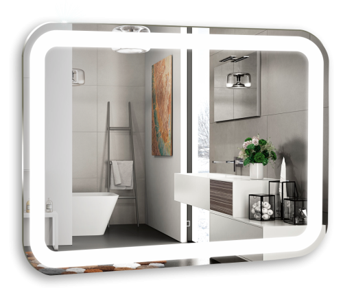 Зеркало в ванную Azario Аллюр LED-00002531 92х69