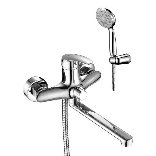 Смеситель для ванны LeMark Linara LM0417C настенный хром