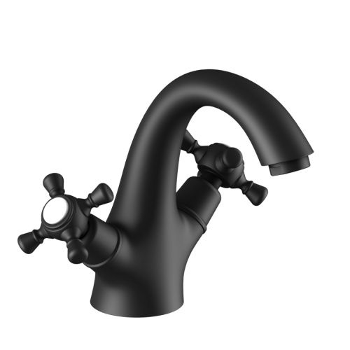 Смеситель Timo Nelson 1911/03F на раковину черный матовый