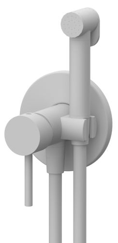 Гигиенический душ со смесителем Remer X65WBO белый матовый