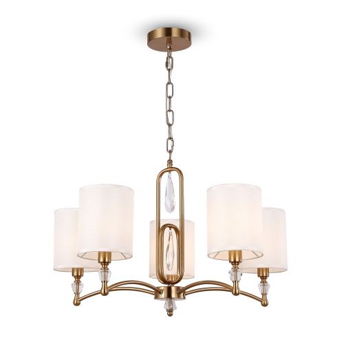 Люстра подвесная Freya Riverside Crystal FR1007PL-05BS