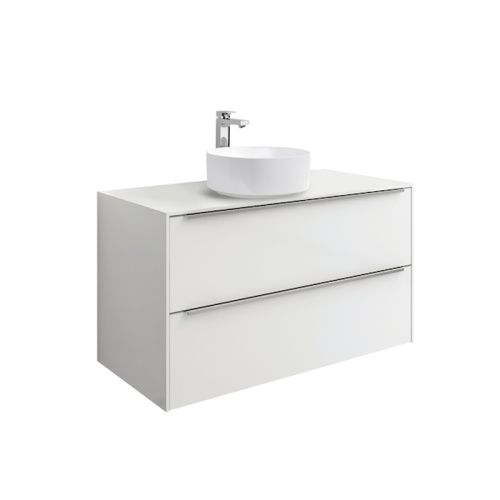 Тумба под раковину Roca 7.8510.8.180.6 100х50х55 подвесная цвет белый
