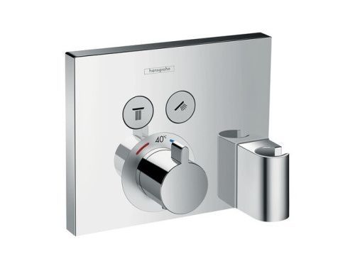 Смеситель Hansgrohe ShowerSelect 15765000 настенный встраиваемый хром с термостатом