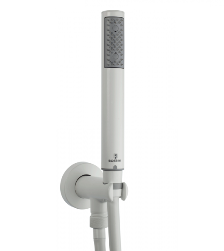 Душевой гарнитур Bossini ZEN C12002C.045 настенный белый матовый
