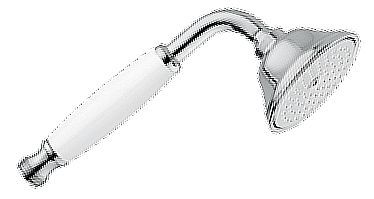 Душевая лейка Cezares CZR CZR-U-D1FC-01-Bi округлая