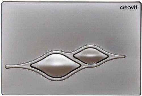 Клавиша смыва механическая Creavit GP1003.00 цвет хром матовый