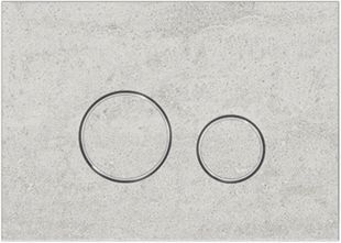 Клавиша смыва механическая KK POL Vitrum Grande V1 Orbis 350/PPK/422-00-03 цвет серый