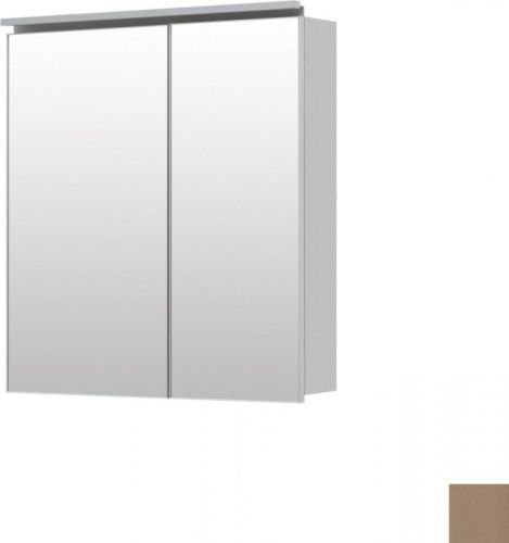 Зеркало-шкаф De Aqua Алюминиум 00261765 70х14х77 подвесной