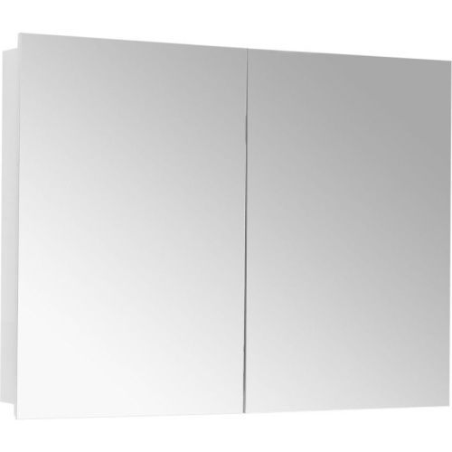 Зеркало-шкаф Aquaton Лондри 1A267302LH010 100х13х75 подвесной цвет белый