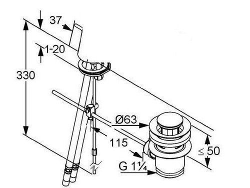 Донный клапан Creavit SF011 - фото 2