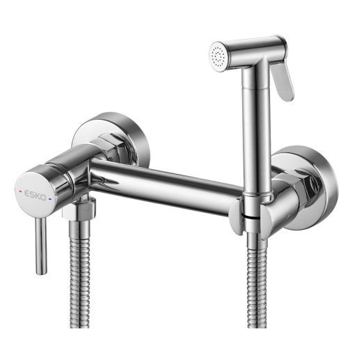 Гигиенический душ со смесителем Esko SMH02 хром