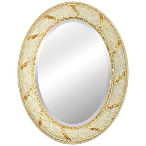 Зеркало в ванную Migliore Avorio Dorato 25030 94х73 цвет светло-бежевый