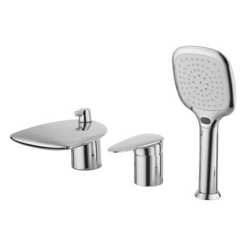 Смеситель для ванны LeMark Status LM4445C на борт ванны хром