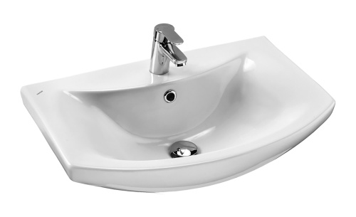 Раковина мебельная керамическая Santek Балтика 65 1.WH20.7.775 65х43 накладная цвет белый