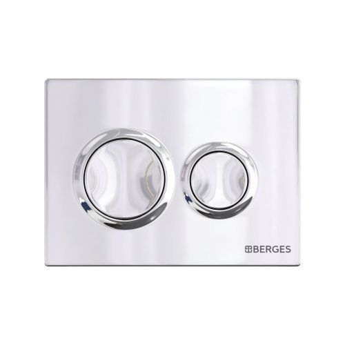 Клавиша смыва механическая Berges NOVUM 040063 цвет хром глянцевый