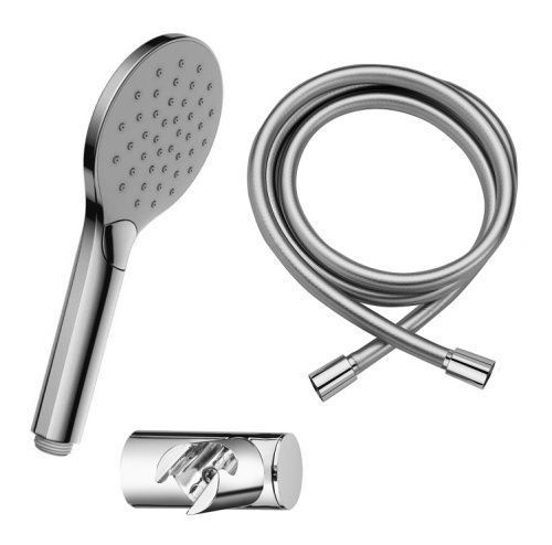 Душевая лейка с держателем Paffoni Sofia ZDUP121CRAG круглая