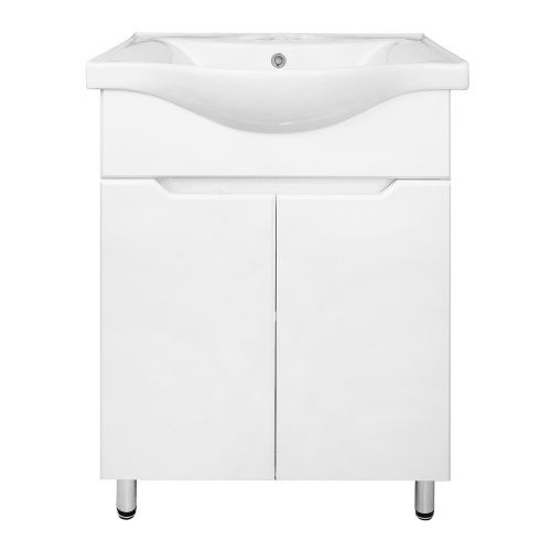 Тумба с раковиной Loranto Палермо CS00092518 51х44х84 напольная цвет белый