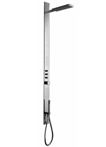 Душевой гарнитур Fantini Acquatonica 84 02 6801 настенный хром