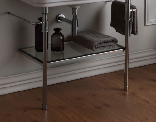 Консоль под раковину Stil Haus Elite 1047(08) 74х46х82 напольная цвет хром