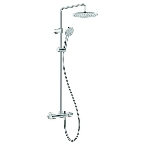 Душевая стойка Duravit Wave WA5280008C10 настенная цвет хром