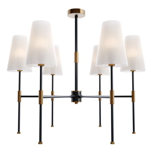 Люстра Freya Tida FR5196PL-06BBS 200x240x435 На штанге